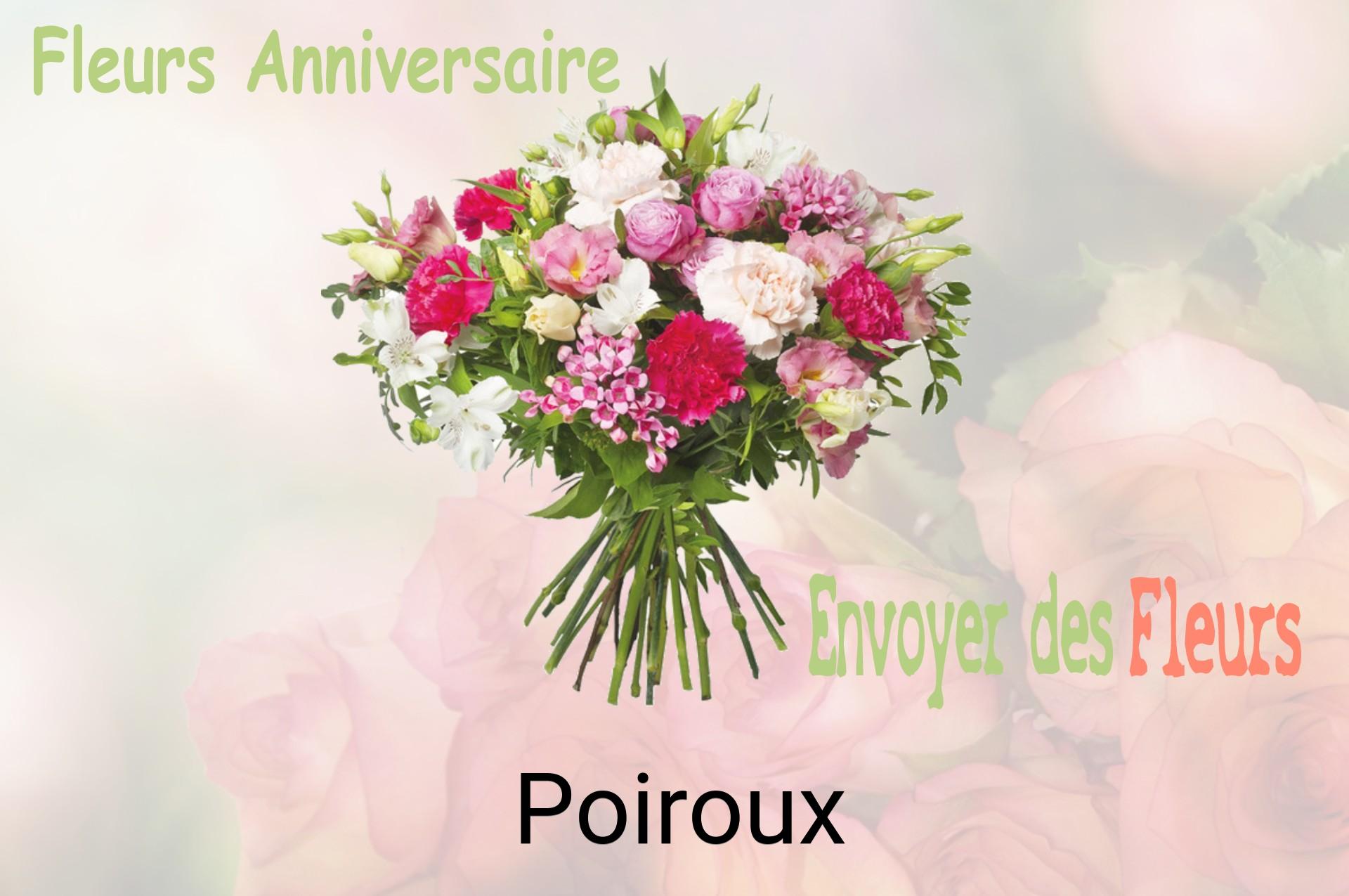 Bouquet de fleurs d’anniversaire livré à Poiroux